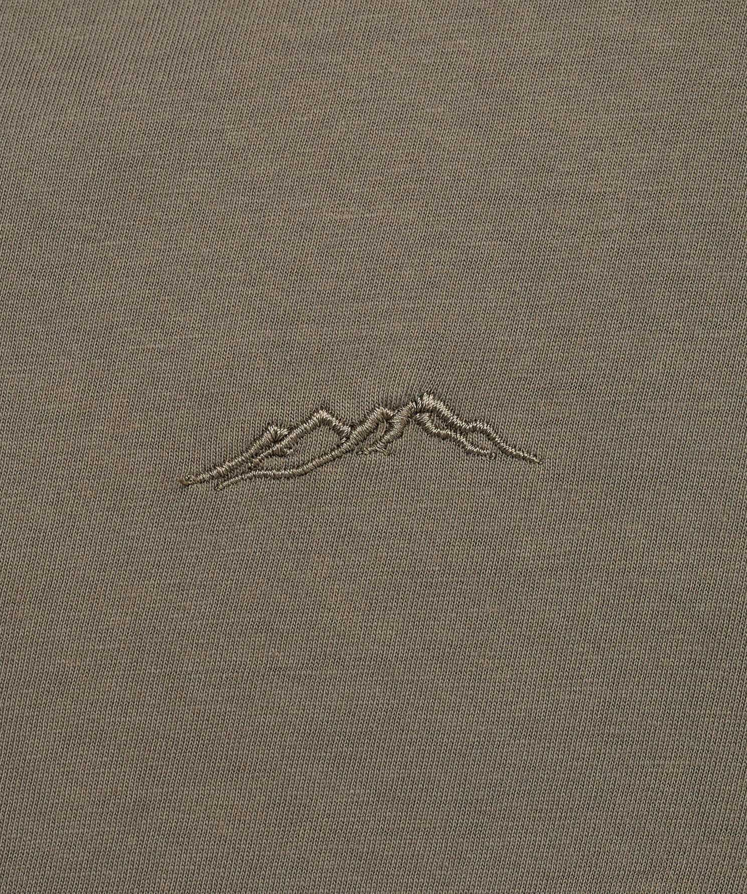 Everyday Longsleeve Tee Washed Brown - Image 5